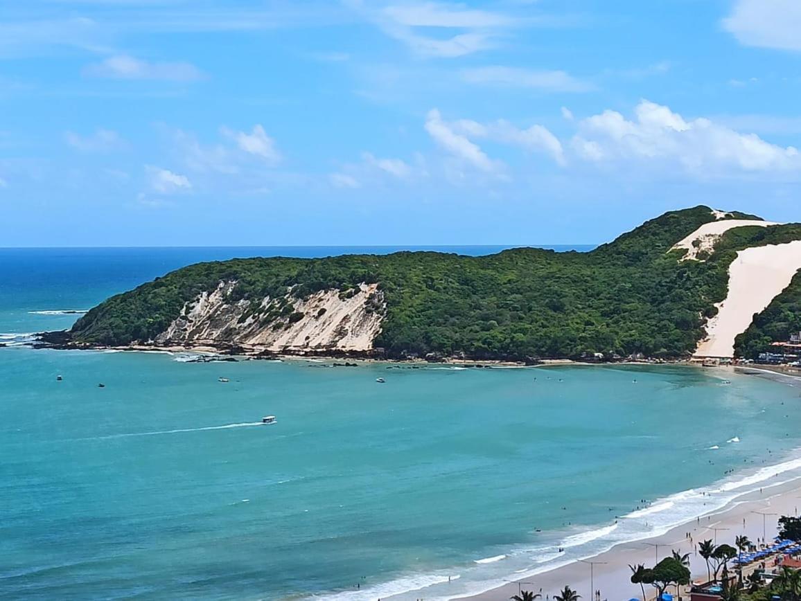 Flat Em Ponta Neg Vista Para O Mar - Natal Plaza Suites Bagian luar foto