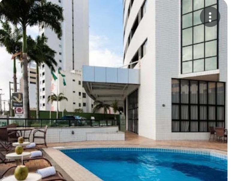 Flat Em Ponta Neg Vista Para O Mar - Natal Plaza Suites Bagian luar foto